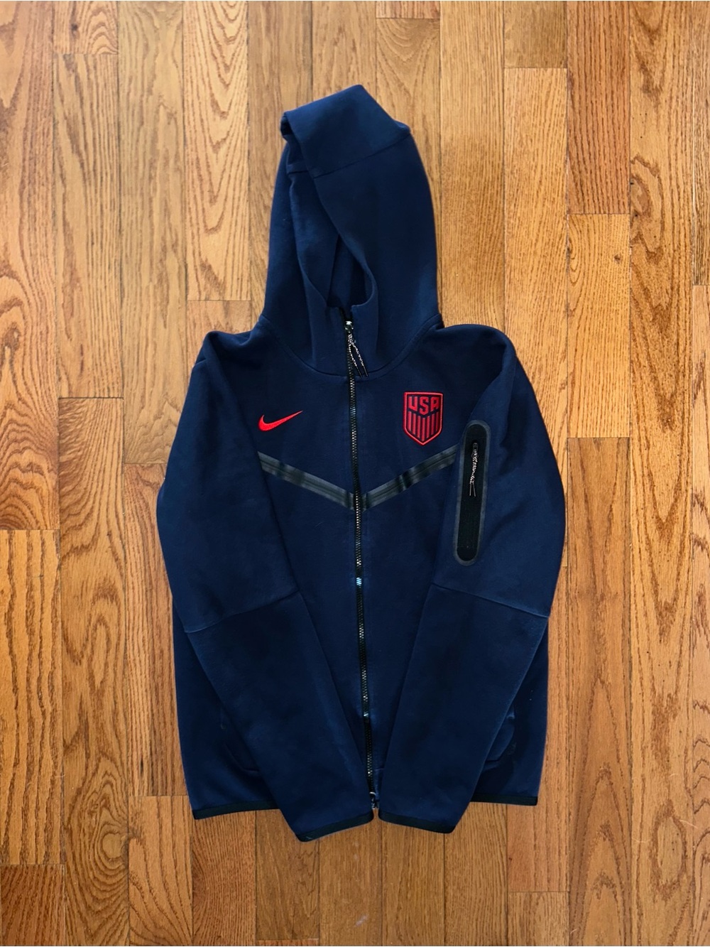 USA USMNT Nike Tech Full Zip Hoodie Size Small